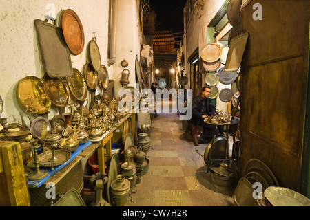 Handwerker-Viertel in der Medina (Altstadt), Libyen, Tripolis Stockfoto