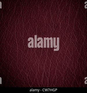 Dunkle Leder Hintergrund oder Textur Stockfoto