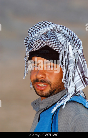 Porträt von jung, Ägypten, Weiße Wüste Nationalpark Stockfoto