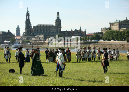 Barockfestival in Dresden, Deutschland, Dresden Stockfoto