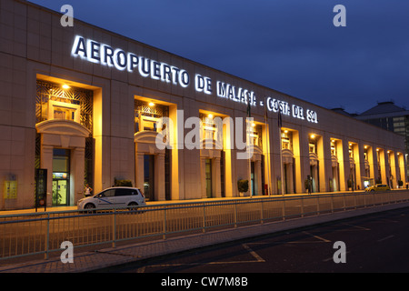 Flughafen der Costa Del Sol in Málaga, Spanien Stockfoto