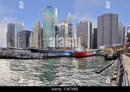 South Street Seaport New York City Stockfoto