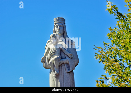 Religiöses Denkmal Shrine of Our Lady of the Island Manorville Long Island New York Stockfoto