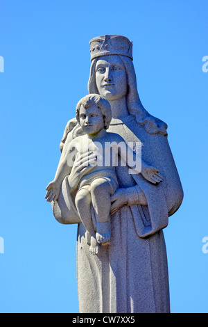 Religiöses Denkmal Shrine of Our Lady of the Island Manorville Long Island New York Stockfoto