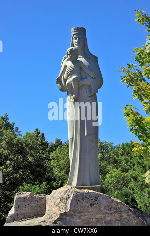 Religiöses Denkmal Shrine of Our Lady of the Island Manorville Long Island New York Stockfoto