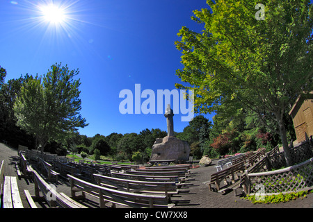 Religiöses Denkmal Shrine of Our Lady of the Island Manorville Long Island New York Stockfoto