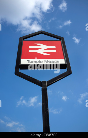 Bristol Temple Meads Bahnhof Stockfoto