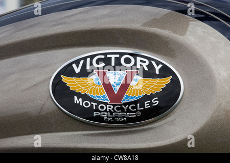 Victory Vegas Jackpot Motorrad abstrakt Stockfoto