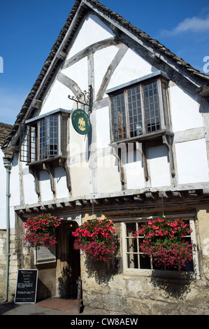 "Bei den Anzeichen des Engels" Wirtshaus Lacock Stockfoto