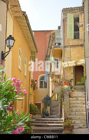 Villefranche-Sur-Mer, Côte d ' Azur, Alpes-Maritimes, Provence-Alpes-Côte d ' Azur, Frankreich Stockfoto