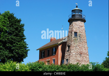 Charlotte Leuchtturm Rochester, New York Stockfoto