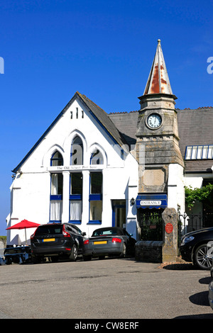 Die alte Schule in Port Isaac Cornwall Stockfoto