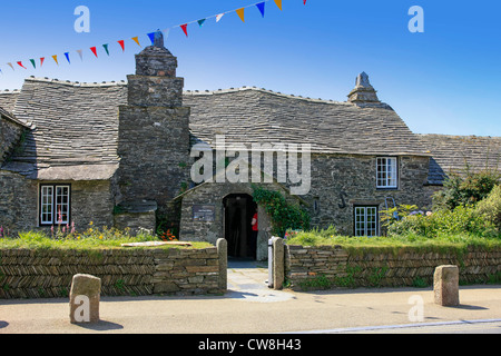 Die alte Post in Tintagel Cornwall Stockfoto