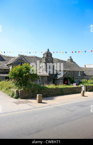 Die alte Post in Tintagel Cornwall Stockfoto