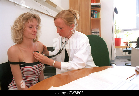 Berlin, Dr.Ulrike Bauer, Kardiologe Stockfoto