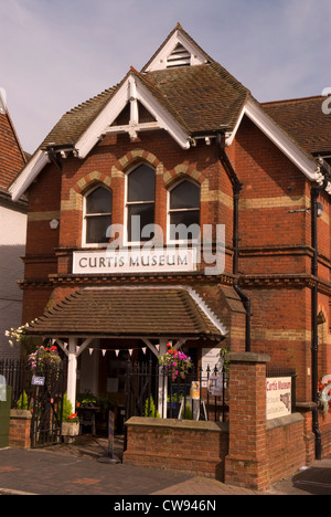 Curtis Museum für Heimatgeschichte, Alton, Hampshire, UK. Stockfoto