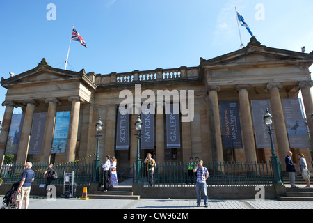 schottische Nationalgalerie National Gallery of Scotland in Edinburgh Schottland Großbritannien Vereinigtes Königreich Stockfoto