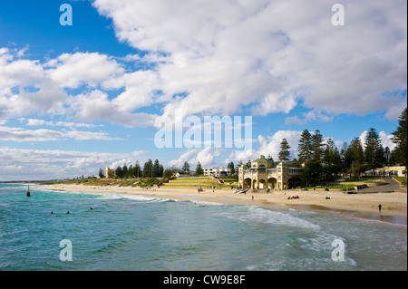 Perth Westaustralien - Cottesloe Beach in Perth, Western Australia. Stockfoto