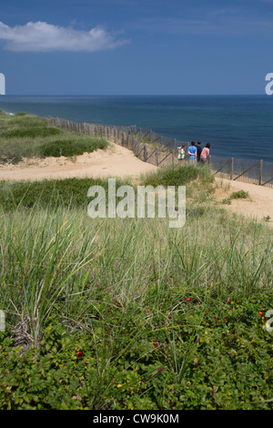 Wellfleet, Massachusetts - Marconi Beach in Cape Cod National Seashore. Stockfoto