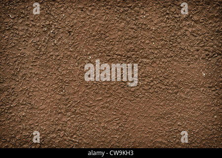 nicht poliert Terrazzo Hintergrund bemalt in braun Stockfoto