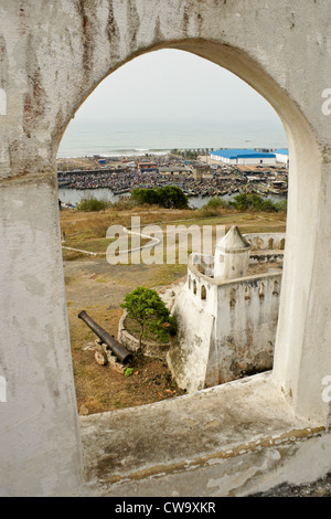 Fort St. Jago (St. James oder Coenraadsburg), Elmina, Ghana Stockfoto