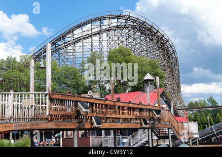 La Ronde, eine Six Flags Vergnügungspark Montreal Kanada Stockfoto