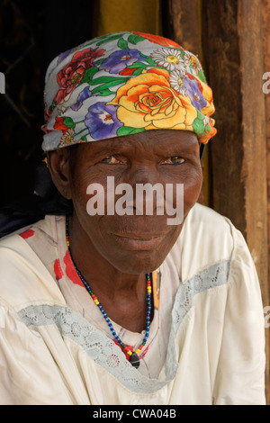 Frau Gambaga, Ghana Stockfoto