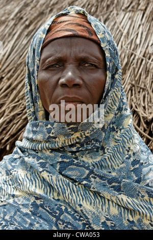 Frau Gambaga, Ghana Stockfoto