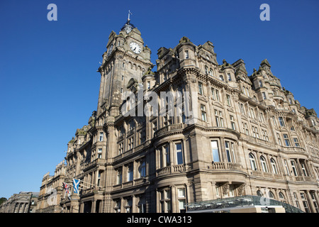 Das Luxus-Balmoral Hotel Edinburgh Schottland Großbritannien Vereinigtes Königreich Stockfoto