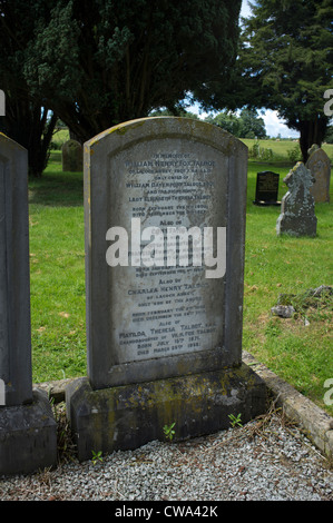 William Henry Fox Talbots Grab in Lacock Stockfoto