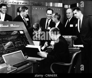 UNIVAC-Computer, 1960. Höflichkeit: CSU Archive/Everett Collection Stockfoto