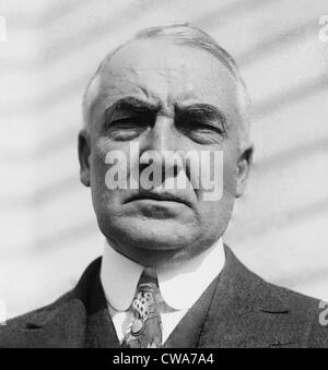 Präsident Warren Harding (1865-1923), als er ein Senator von Ohio, von 1915 bis 1920 war. Stockfoto