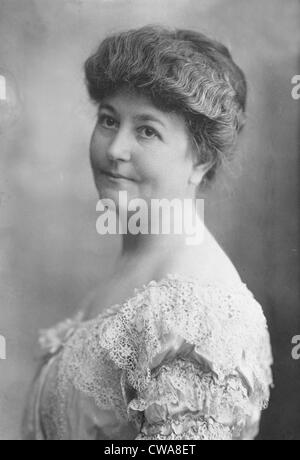 Mrs. Woodrow Wilson (Ellen Louise Axson, 1860-1914) Wilson's first wife, who died in 1914, during the second year of his Stockfoto