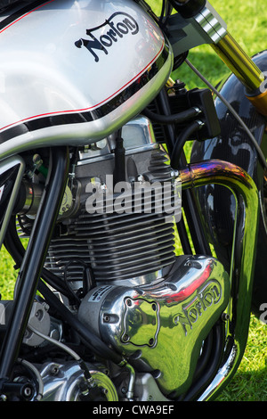 Norton Commando 961 Motorrad. Klassische britische Motorrad Stockfoto