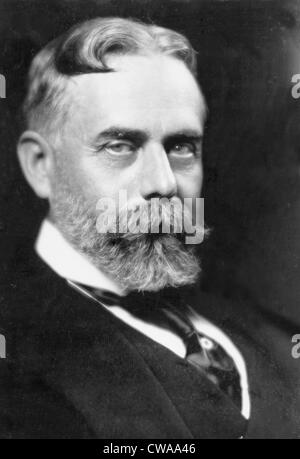 Sir Gilbert Parker (1862-1932), kanadischer Schriftsteller und Politiker, über die Geschichte und das Leben der französischen Kanadier schrieb. Stockfoto