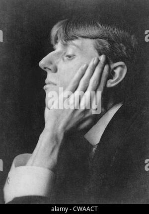 Aubrey Beardsley (1872-1898), englischer Illustrator, der charakteristische lineare Tuschezeichnungen im Art Nouveau Stil gemacht.  1895-Foto Stockfoto