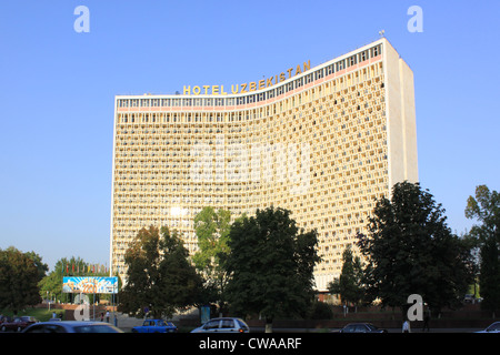 Usbekistan. Taschkent. Hotel "Usbekistan" Stockfoto