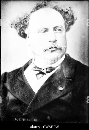 Alexandre Dumas, Fils (1824-1895), beliebten französischen Dramatiker und historischen Novelist, am bekanntesten als der Autor des Romans und Stockfoto