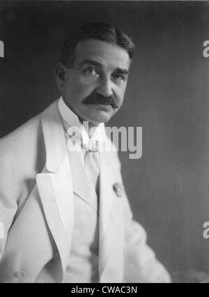 Frank Lyman Baum (1856-1919) schrieb den Kinder-Klassiker "The Wonderful Wizard of Oz" 1900. 1908-Porträt von Dana Hall. Stockfoto