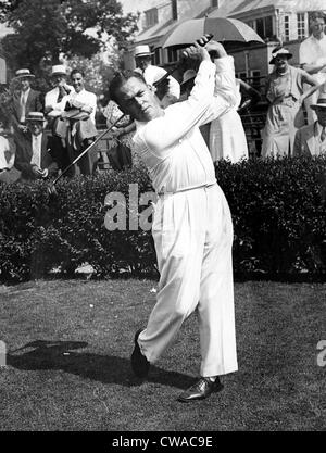 Bobby Jones am North Shore Country Club in der Nähe von Chicago, 1933. Höflichkeit: CSU Archive / Everett Collection Stockfoto