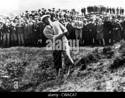 Bobby Jones bei der British Amateur Golf Championship in St. Andrews, Schottland, Juni 1930. Höflichkeit: CSU Archive/Everett Stockfoto