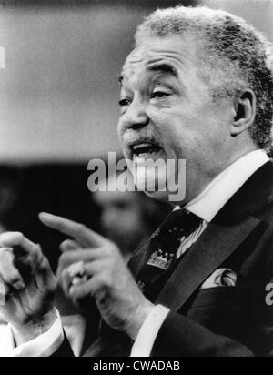 Coleman Young, Bürgermeister von Detroit, Michigan (1974-1994). Foto vom 1980. Höflichkeit: CSU Archive / Everett Collection Stockfoto