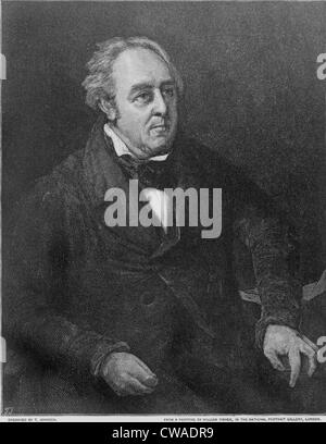 Walter Savage Landor (1775-1864), englischer Schriftsteller von IMAGINARY CONVERSATIONS, Dialoge zwischen historischer Persönlichkeiten. Stockfoto