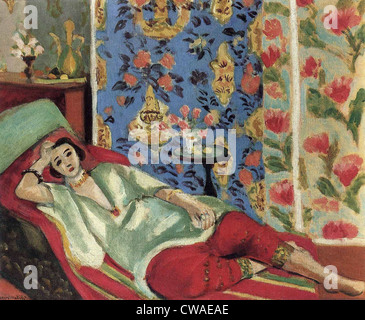 Henri Matisse Odalisque à la culotte Rouge 1921 Musée de l'Orangerie - Paris Stockfoto