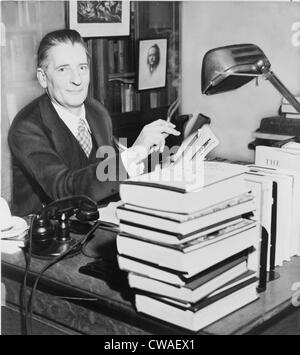 Maxwell Perkins (1884-1947) als Redakteur bei Scribner's, er arbeitete mit großen modernen Autoren wie F. Scott Fitzgerald, Stockfoto