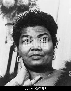 Pearl Bailey (1918-1990), afrikanische amerikanische jazz-Sängerin im Jahr 1965. Stockfoto