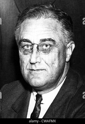 Präsident Franklin Delano Roosevelt (1882-1945) 32. Präsident 30.01.34. Höflichkeit: CSU Archive / Everett Collection Stockfoto