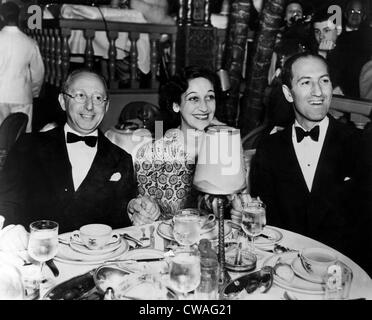 George Gershwin, Jerome Kern, Dorothy Fields. ca. 1930er Jahre. Höflichkeit: CSU Archive/Everett Collection. Stockfoto