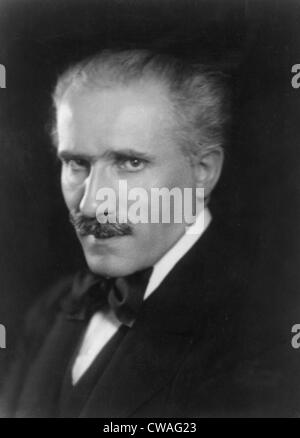 Arturo Toscanini (1867-1957), italienischer Dirigent im Jahre 1926. Stockfoto