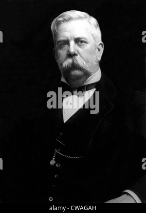 George Westinghouse, etwa Ende des 19. Jahrhunderts/Anfang 1900. Höflichkeit: CSU Archive / Everett Collection Stockfoto